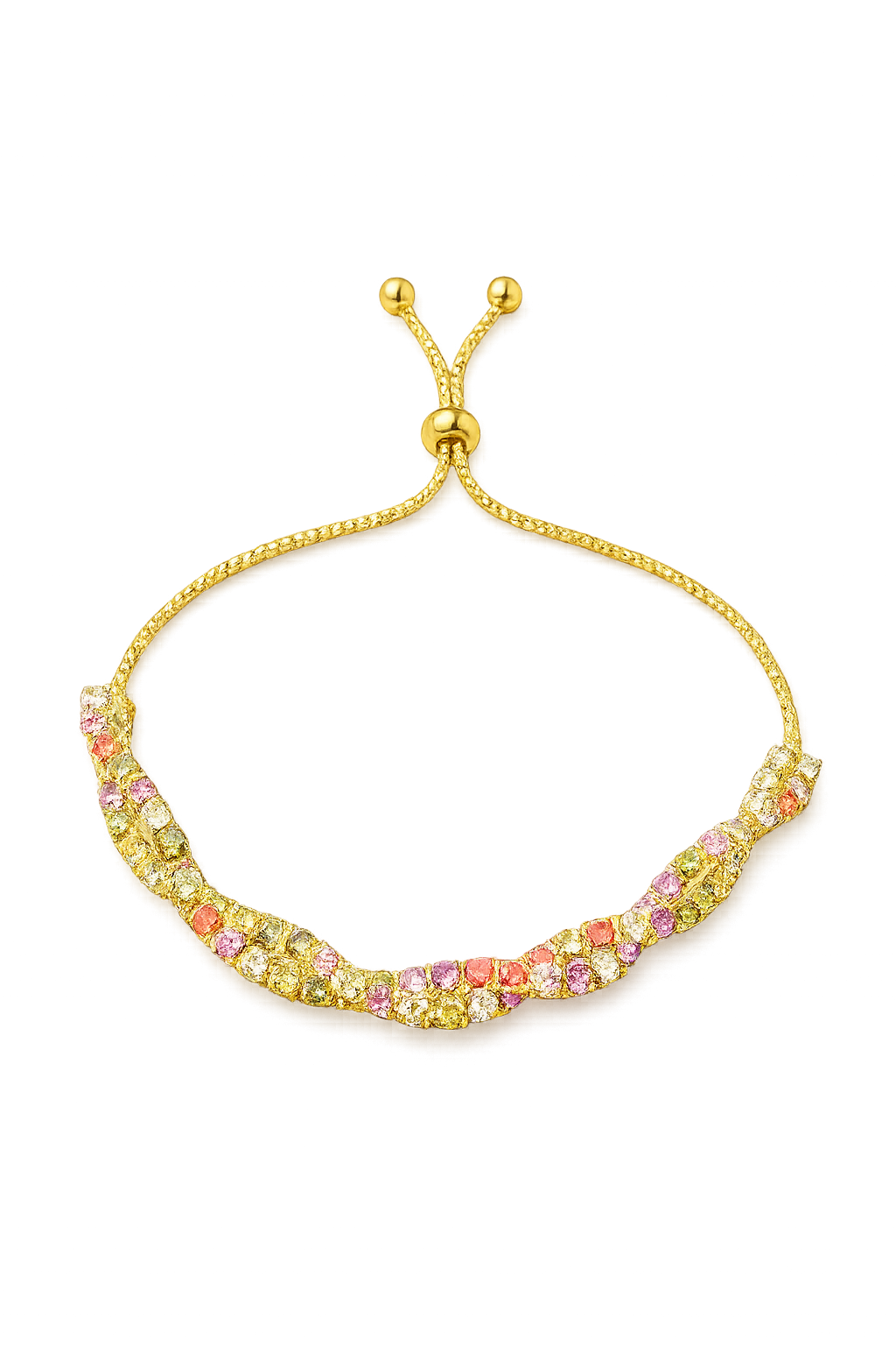 Twisted Tennis Bracelet
