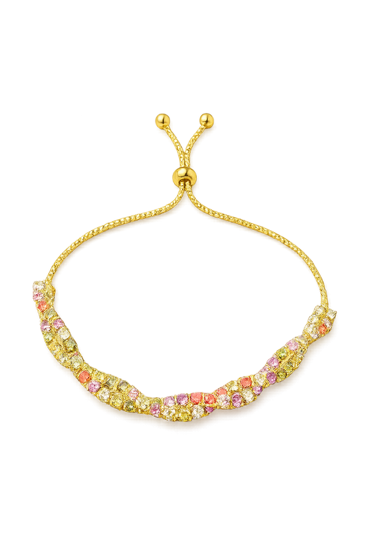 Twisted Tennis Bracelet