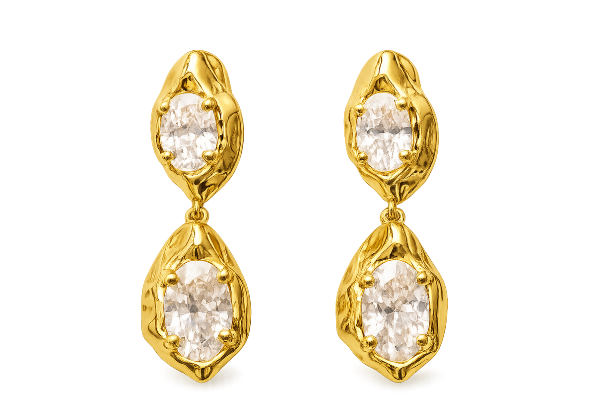 Crystal Drop Earrings