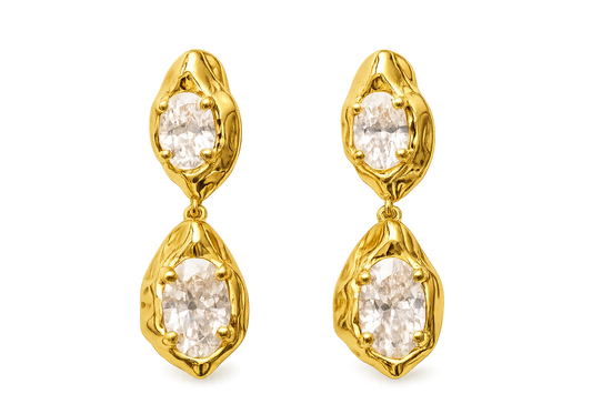 Crystal Drop Earrings
