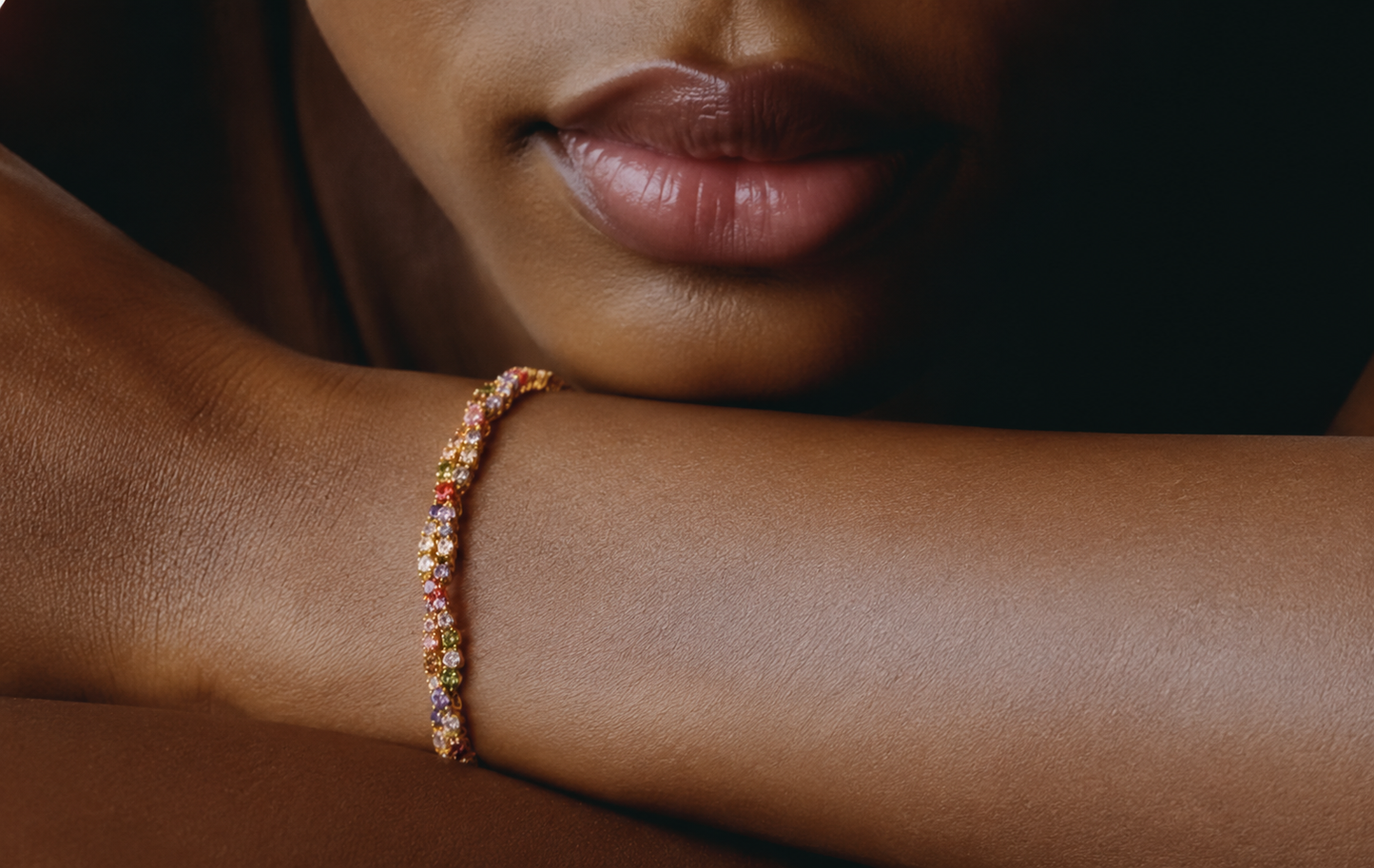 Twisted Tennis Bracelet