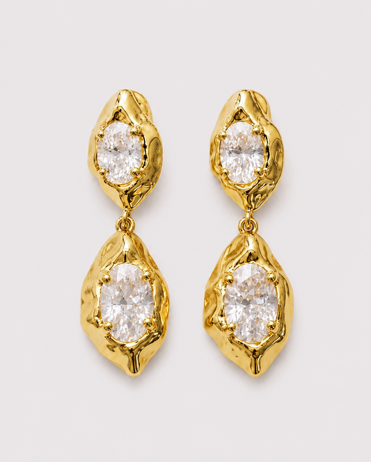 Crystal Drop Earrings