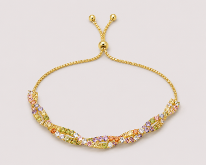 Twisted Tennis Bracelet